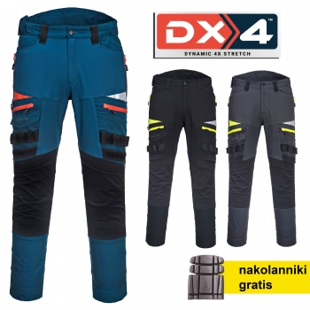 Spodnie do pasa stretch DX449
